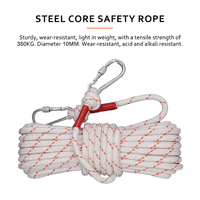 Cordon en nylon personnalisable de qualité supérieure avec âme en acier, léger et facile à transporter, tissage dense