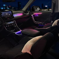 Pour Toyota RAV4, éclairage intérieur automobile LED, mise à niveau, éclairage LED magique avec lumière ambiante colorée pour voiture, éclairage intérieur automobile