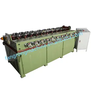 FR-50 High precision cheese Pipe Straightener machine for metal tube and wire straightening machine
