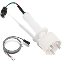 Kit de sonde de niveau d'eau glacée 000016053 avec faisceau de câblage, sortie marche/arrêt 12-24 V CC, compatible avec les machines à glaçons Manitowoc