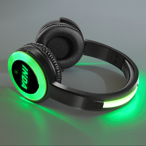 Auriculares Inalámbricos INDA RF77 de 3 Canales para Discoteca Silenciosa, Sonido Estéreo de Alta Fidelidad, con Luces LED, para Fiestas Silenciosas - Product Image 4