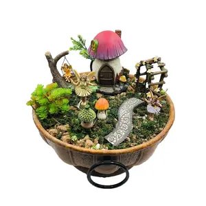 Resin Fairy Figurines Miniature Garden The Fairy's Garden Mini Garden Fairy