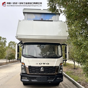 HOWO Nouveau <span class=keywords><strong>camping</strong></span>-<span class=keywords><strong>car</strong></span> de luxe diesel turbo, conduite à gauche, transmission automatique, toit relevable à deux étages, à vendre - Product Image 3