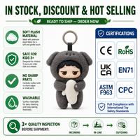 Vente en gros : Boîte mystère de porte-clés en peluche, boîte surprise de personnages d'ours mignons, pendentif en peluche de collection, fournisseur d'usine OEM