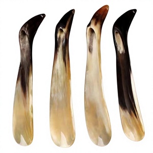 Cuchara para Zapatos de Cuerno de Búfalo con Mango Largo, Hecha a Mano, Ecológica, de Forma Natural, Diseño Antiguo e Imitación Moderna - Product Image 2