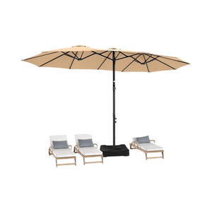 Base <span class=keywords><strong>de</strong></span> <span class=keywords><strong>parasol</strong></span> <span class=keywords><strong>de</strong></span> jardin double face surdimensionnée <span class=keywords><strong>rectangulaire</strong></span> <span class=keywords><strong>de</strong></span> 15 pieds Grand <span class=keywords><strong>parasol</strong></span> <span class=keywords><strong>de</strong></span> <span class=keywords><strong>table</strong></span> d'extérieur pour bases <span class=keywords><strong>de</strong></span> parapluies <span class=keywords><strong>de</strong></span> patio - Product Image 3