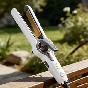 Nueva <span class=keywords><strong>Plancha</strong></span> <span class=keywords><strong>de</strong></span> <span class=keywords><strong>Pelo</strong></span> <span class=keywords><strong>de</strong></span> Cerámica con <span class=keywords><strong>Vapor</strong></span> 2 en 1 para Alisar y Rizar |   Peinado rápido para cabello húmedo y seco - Product Image 6