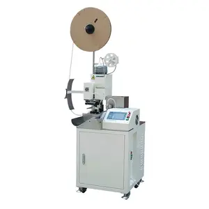 AM201 Fully automatic single head terminal crimping machine wire cutting stripping crimp machine