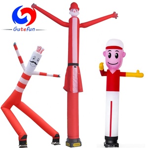 Ballerino dell'aria di babbo natale da 20 piedi, ballerino gonfiabile dell'uomo dell'aria del ballerino del cielo per natale - Product Image 1