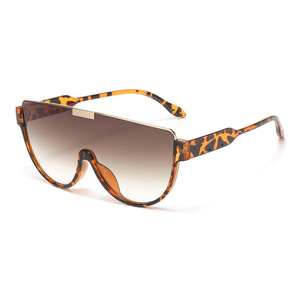 Jamie 9458 <b>Large</b> <b>Frame</b> Sunglasses Metal Black UV400 Unisex Street Style - Product Image 3