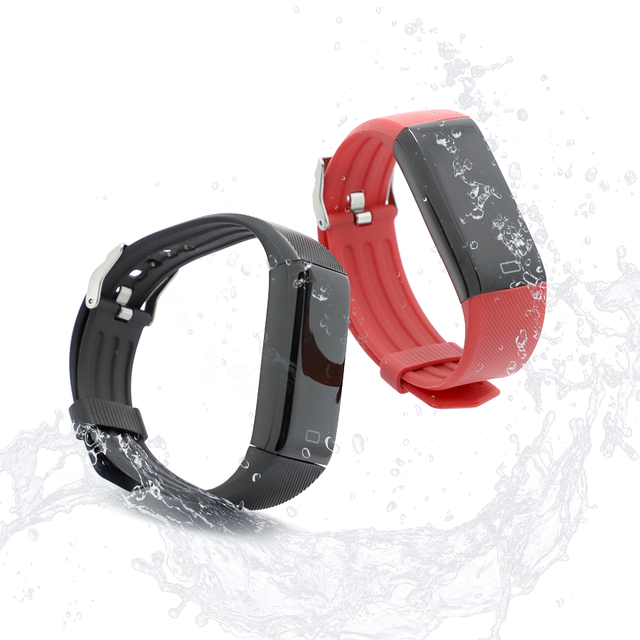 BLE Fashion Waterproof Employee Tracking Wristband Comfortable Smart Vibration Bracelet for Men Women