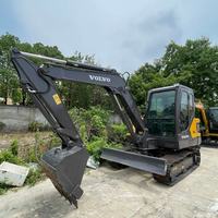 Excavatrice compacte sur chenilles Volvo EC55D