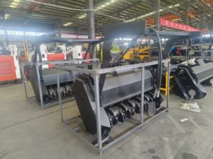 เครื่องบดไม้สำหรับรถตักล้อยางขนาด 42 60 72 นิ้ว สำหรับงานป่าไม้ เครื่องบดไม้สำหรับทำสวน กำลังขาย - Product Image 4