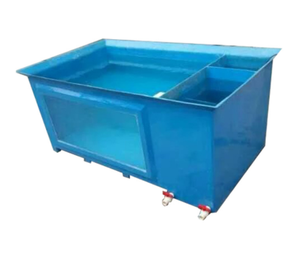 Estanque de Cría de Camarones Moldeado en Fibra de Vidrio para Acuicultura, Tanque de Cultivo de Peces Circular Rectangular de FRP GRP - Product Image 5