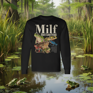 Camiseta promocional de manga larga Milf Man I Love Frogs - Product Image 3