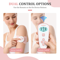 Électrodes corporelles réutilisables à faible impulsion, respectueuses de la peau, pour appareil TENS de soulagement de la douleur avec modes de massage - Vente en gros