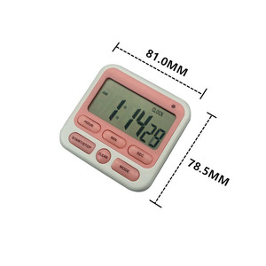Model 106 Electronic Timer 120 Min Countdown Touch Control Plastic Display For Students Kitchen Use - Product Image 4