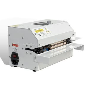 เครื่องซีลแบบต่อเนื่อง GLF-100 สำหรับซีลถุงพลาสติก กาแฟ ชา ถุงผ้าไม่ทอ ถุงอลูมิเนียมฟอยล์ เครื่องซีลความเร็วสูงด้วยความร้อน - Product Image 2