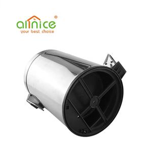 In Acciaio Inox <span class=keywords><strong>Pedale</strong></span> Del Metallo <span class=keywords><strong>Pedale</strong></span> Immondizia Bidone della <span class=keywords><strong>Spazzatura</strong></span> Trash Can Per Ufficio Bagno <span class=keywords><strong>Cestino</strong></span> Dei Rifiuti <span class=keywords><strong>Con</strong></span> Coperchio - Product Image 6