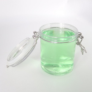 Good Price 500ml PET <b>Plastic</b> Storage <b>Jar</b> With Flip Top Lid for Food Cookie Honey - Product Image 3