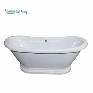 Baignoire <span class=keywords><strong>douchette</strong></span> autoportante à Double pantoufles, Design italien, nouveau Style, collection 2021 - Product Image 1