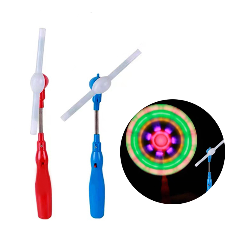 Волшебная детская игрушка, товары для вечеринок, светодиодная подсветка, Спиннер, ветряная мельница, подарок на день рождения, детский светодиодный мини вентилятор, ветряная мельница, Весенняя палочка