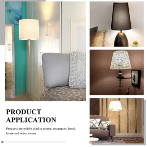 Pantalla bordada en forma de cono de estilo victoriano moderno, pantallas de luz colgantes para lámparas de mesa, cubiertas de luz contemporáneas - Product Image 6