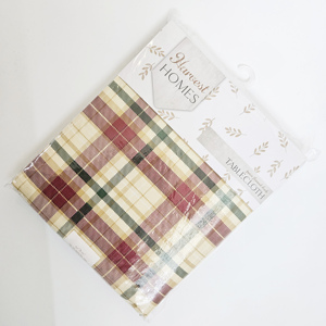 Custom PEVA Vinyl <strong>Tablecloth</strong> with Flannel Backing - Product Image 6