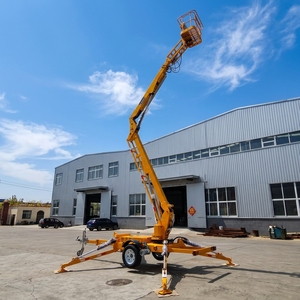 Plataforma Elevadora Articulada Remolcable, Telescópica, Hidráulica, con Motor Diésel/Eléctrico para Construcción, Mantenimiento y <span class=keywords><strong>Alquiler</strong></span> - Product Image 4