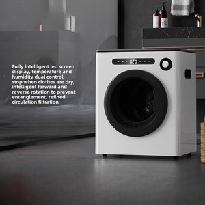 Séchoir à tambour intelligent transfrontalier entièrement automatique pour la maison et les dortoirs, séchoir à <span class=keywords><strong>linge</strong></span> antibactérien, petit séchoir à tambour pour bébés - Product Image 1