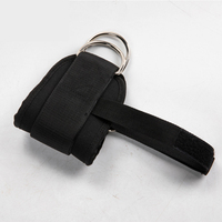 Sangles de cheville personnalisées pour salle de sport en famille Fitness Poignets de cheville rembourrés en néoprène avec anneau en D Sangles de cheville réglables Bracelet de cheville