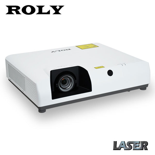 ROLY 6500 Lumens WUXGA 1920x1200 3LCD Museum Laser Projector with Lens Shift Outdoor Building Mapping Projector RL-E6U