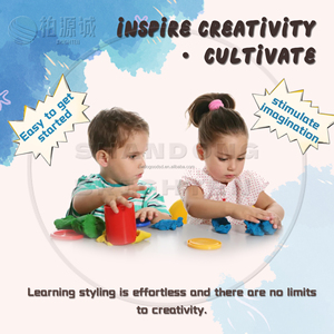 Soft Lightweight Ultralight Air Dry <b>Modeling</b> <b>Clay</b> 12/24/36 Colors for Kids Playdough & Slime Wholesale - Product Image 5