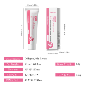 <span class=keywords><strong>Crema</strong></span> <span class=keywords><strong>Viso</strong></span> Idratante e <span class=keywords><strong>Rassodante</strong></span> al Collagene Triplo con Retinolo, Collagene Idrolizzato, DNA di Salmone PDRN e Collagene Rosa in Gelatina - Private Label - Product Image 6