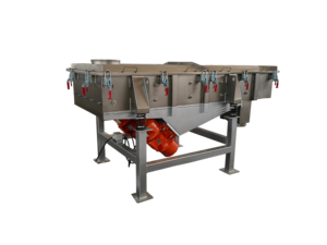 Tamiz vibratorio lineal de nueva condición, máquina de cribado de polvo de alimentos de acero para semillas de sésamo para procesamiento de mineral de construcción agrícola - Product Image 3