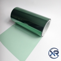 Film de protection OCA en PET vert haute pureté de 50 m pour films optiques et film de découpe pour ordinateurs