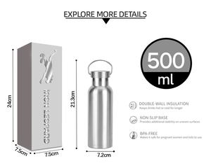 Thermos <span class=keywords><strong>Shimizu</strong></span>, bouteille d'eau isolée, thermos portable pour boissons chaudes et froides, conception de logo en gros - Product Image 3