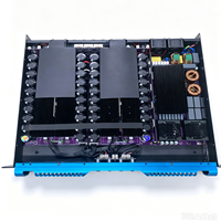 4 X 2000W Amplifier Daya Digital Profesional, Kelas D 1U, Output Stabil, Cocok untuk Panggung Luar Ruangan. OEM/ODM Didukung.