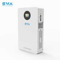 Batería SWA Lifepo4 para Electrodomésticos, Paquete de Baterías de 51.2V 100AH, Pantalla Táctil BMS, Garantía de 10 Años, >6000 Ciclos, Celdas Prismáticas