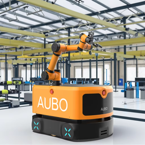 AUBO AMR300 หุ่นยนต์โคบอทเคลื่อนที่ได้ รับน้ำหนักได้ 300 กก. ความเร็ว 1.3 ม./วินาที แบตเตอรี่ลิเธียม 52Ah ใช้งานได้นาน 6 ชั่วโมง สำหรับงานหนัก จัดเรียงพาเลท วัสดุหนัก 50 - Product Image 4