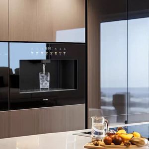 Système RO électrique commercial Binpuli intégré distributeur d'<span class=keywords><strong>eau</strong></span> en acier inoxydable noir écran tactile <span class=keywords><strong>eau</strong></span> chaude/froide pour hôtel - Product Image 1