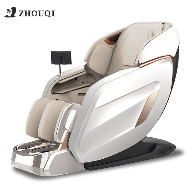 High End 4D Zero Gravity Full Body Spa Sl Track Electric AI Smart Heat Sofa Robot Hand Luxury Massage Chair