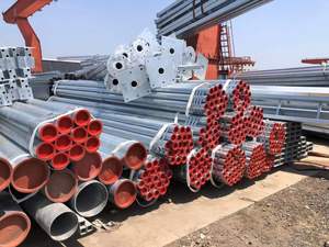 Pipa jalur baja karbon lasan (ERW) galvanis benang NPT dan dengan pelindung di kedua ujung - Product Image 6