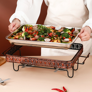 Fish Grill Plate Heat <strong>Preservation</strong> Roasting <strong>Pans</strong> for Grilled Fish - Product Image 6