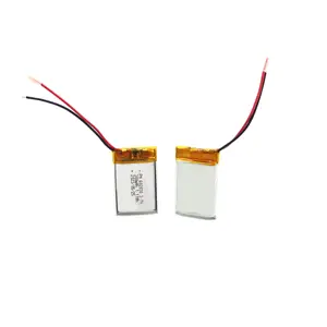 Batterie au lithium polymère Jiushun pour casque bluetooth 3.7v 502030 602030 Batteries Lipo 3.7v