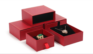 Luxury <b>Jewelry</b> <b>Box</b> High End <b>Jewelry</b> <b>Gift</b> <b>Box</b> Packaging Fashionable Red <b>Jewelry</b> <b>Box</b> for Women - Product Image 3