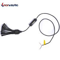 Haute luminosité huit gousses RVB couleur lumière de roche avec la télécommande sans fil de l'usine pour VTT/UTV/Offroad/ buggy lumière de roche