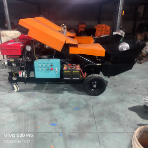 bibo Factory Custom-Made Concrete Tilting <b>Pump</b> <b>Small</b>-Scale Concrete <b>Pump</b> for Secondary Concrete Structures - Product Image 2