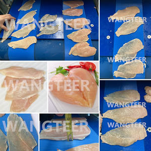 Cortadora de Carne Profesional Comercial de Grado Alimenticio 304, <span class=keywords><strong>Precio</strong></span> de Fábrica, 2 mm para Cortar <span class=keywords><strong>Pechuga</strong></span> de Pollo, 3 mm para Cortar Salmón - Product Image 5