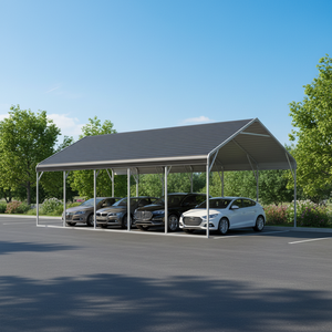 ESGC1326 Garages et abris de voiture <span class=keywords><strong>en</strong></span> acier, <span class=keywords><strong>kit</strong></span> d'abri de voiture robuste et haut de gamme - Product Image 1